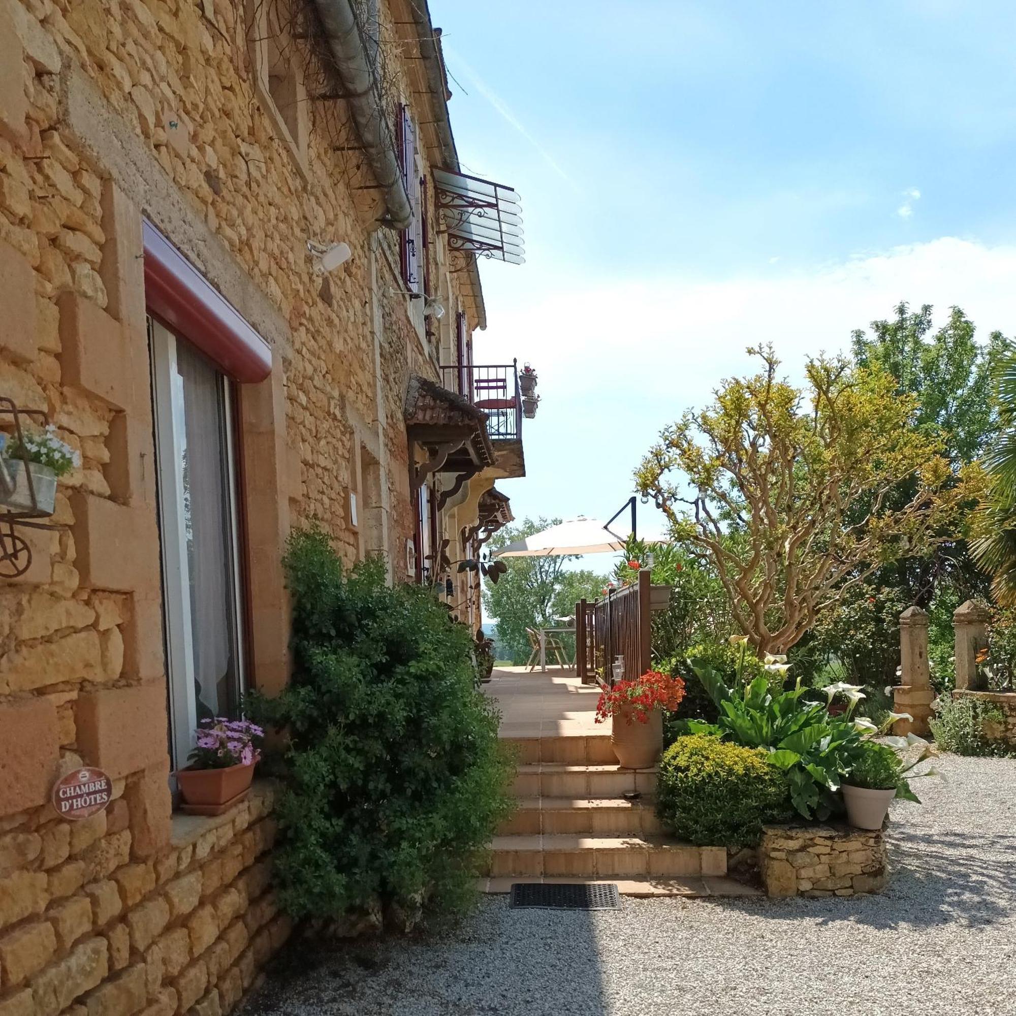 Ferme De Lagrave Hotel Coux-et-Bigaroque-Mouzens Kültér fotó